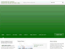Tablet Screenshot of disasterreliefeffort.org